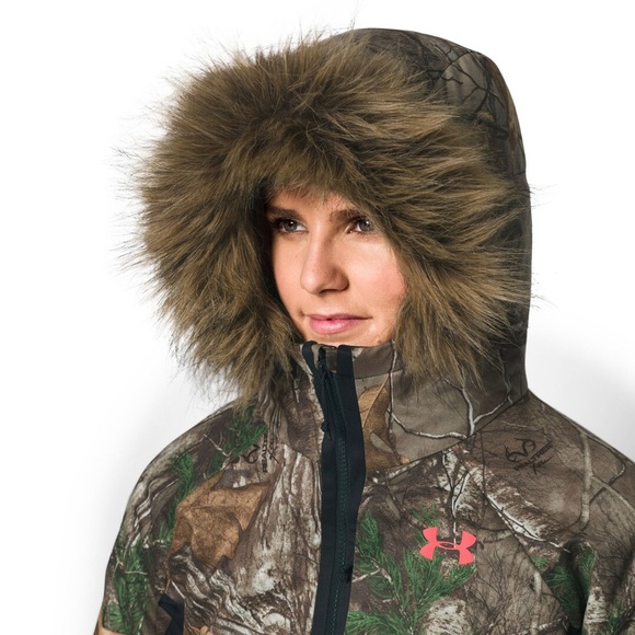 Under Armour Camo Hunting / Snow Siberian Jacket - Picture 7 of 9